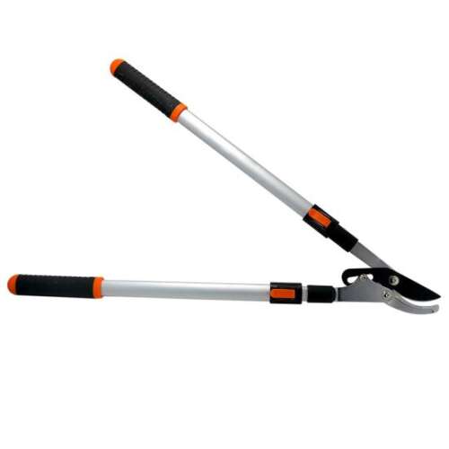 Ágvágó olló, teleszkópos nyéllel, 75-100 cm állítható hosszúsággal, ideális magas ágakhoz