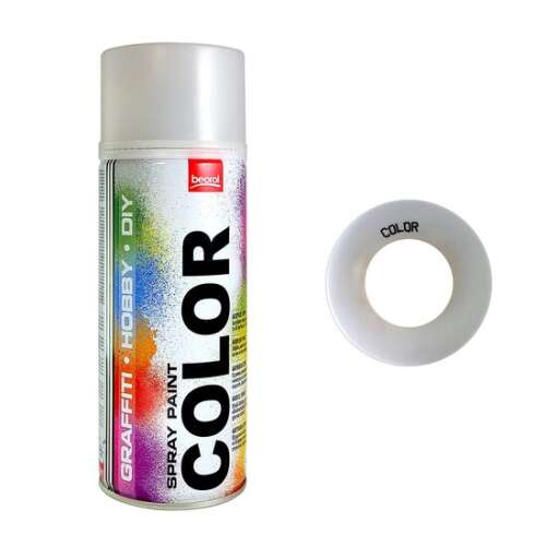 Beorol Color fehér akril spray festék, 400 ml - Beorol