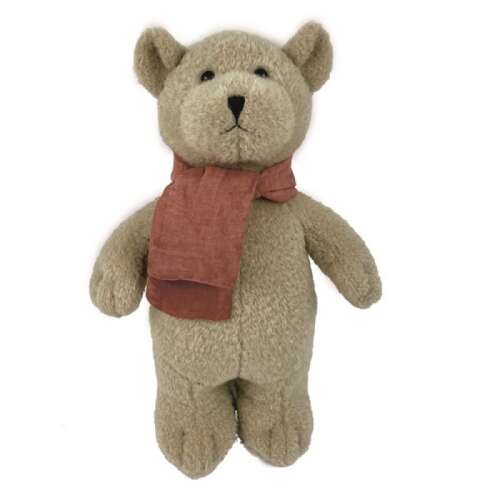 Egmont plushie, small Gaspard bear, 30 cm, plush toy, soft toy, teddy bear, brown bear, red scarf