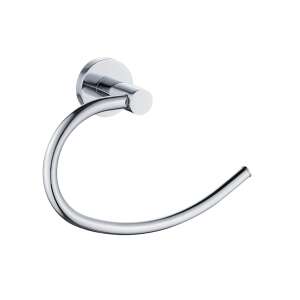 Gyűrűs törölközőtartó, Casablanca Argo, króm