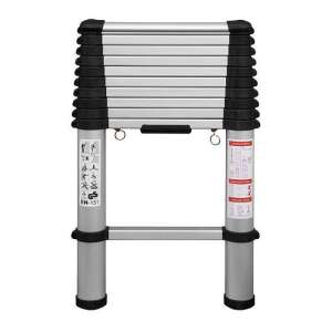 Telescopic aluminum ladder, 730-2600mm, 9 steps, max 150kg - Ladder and Step Stool