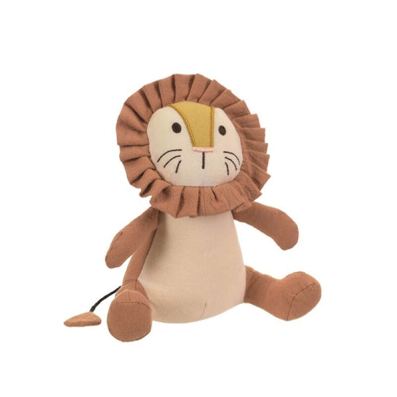 Egmont textil babajáték, Leon az oroszlán, 18 cm