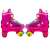 Rózsaszín görkorcsolya gyerekeknek, S méret