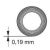 Richmann electrical tape thickness diagram, 0.19mm
