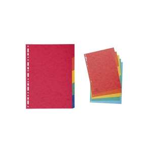 Exacompta A4 5-teilige farbige Karton-Trennblätter, Aktenorganisation - Exacompta