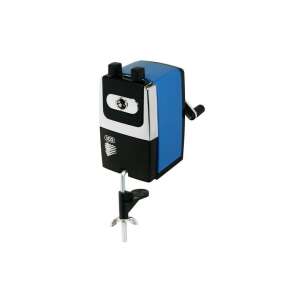 ICO 307/a ceruzahegyező, kék és fekete színben, kézi forgatós - ICO