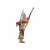 Papo Medieval Archer Figure, red and yellow armor, holding a bow and arrow, toy figure for kids