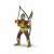 Papo Medieval Archer Figure, red and yellow armor, holding a bow and arrow, toy figure for kids