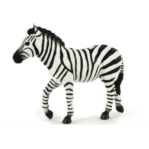 Papo Zebra Tierfigur - Realistisches Zebra Spielzeug für Kinder - Papo Figuren