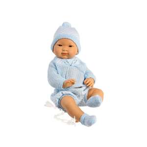 Llorens Tao 45cm Reborn Baby Boy Doll in Blue Outfit, Handmade in Spain - LLorens