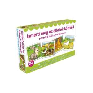 Lernen Sie die Jungen der Tiere kennen, ein Zuordnungsspiel für Kinder, 12 Puzzle-Teile, lernen Sie Tiere und ihre Babys kennen - Babywalker, Lauflernhilfen und Entwicklungsspiele für Kleinkinder
