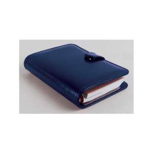 Calendar Realsystem 2/160 din piele ecologică de culoare albastră - Accesorii de birou