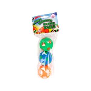 3 darabos Pattogó labda készlet, Zöld, Narancs, Kék - Pattogó labda