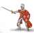 Papo Prince Philip, red, medieval knight figure, toy for kids