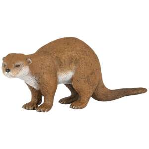 Papo Vidra, realistic otter figurine, brown and white, for kids 3 years and up - Papo Figure