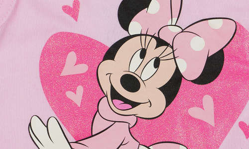 Disney Minnie szívecskés ujjatlan rugdalózó 31313207