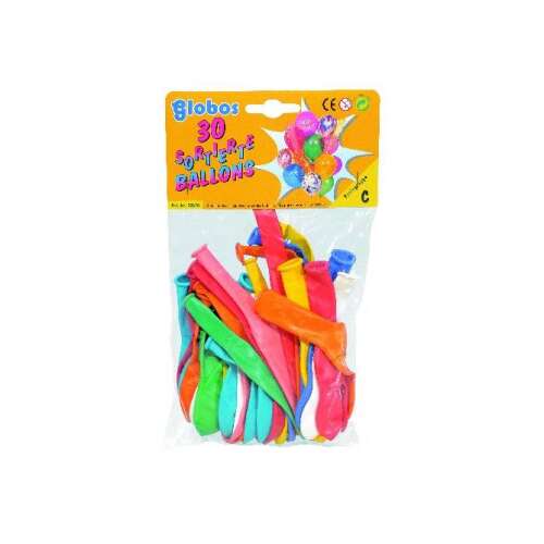 Globo 30 baloane asortate, pachet de 30, baloane colorate, baloane de petrecere, baloane de ziua de nastere