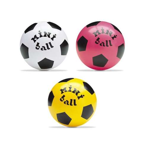 MiniBall focimintás gumilabda 14cm többféle változatban - felfújatlan