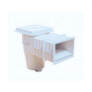 Szkimmer betonos STD XL 6/4"BM / D50 betonos medencékhez - Szkimmer