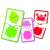 Lisciani Montessori Baby Touch Logic color matching game pieces