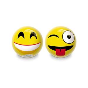 Piłka gumowa Emoji BioBall, 23cm, Mondo Toys, żółta, uśmiechnięta i mrugająca twarz - Gry i sprzęt na świeżym powietrzu