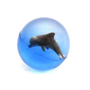 Kék pattogó labda delfinnel - Pattogó labda
