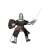 Papo Hospitaller Knight with Sword, back view, medieval knight figure, toy figure