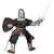 Papo Hospitaller Knight with Sword, back view, medieval knight figure, toy figure