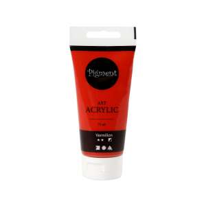 Pigment Art Acrylfarbe, 75 ml, Zinnoberrot - Acryl-Farben