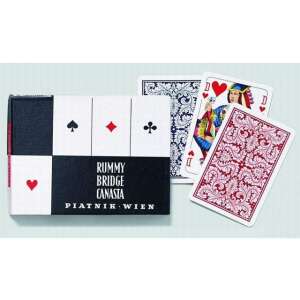 Bécsi Standard 2x55 lap römi kártya - Piatnik 55999799 Kártyajátékok - Unisex