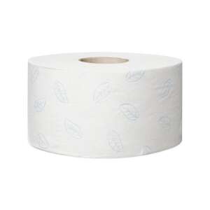Tork Prémium Jumbo 12 tekercses 2 rétegű mini soft toalettpapír kék levélmintával - Tork