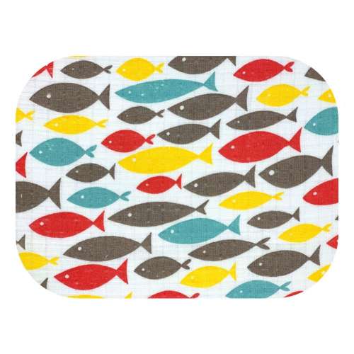 LittleONE by Pepita minőségi Textil pelenka - Színes Halacskák (U011) 31314077