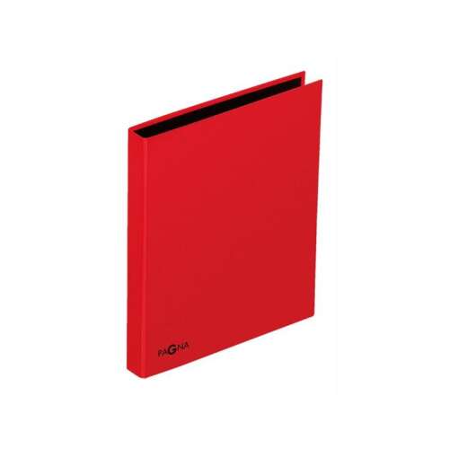 Pagna A4 nyomtatott karton 25 mm 4 gyűrű piros gyűrűs mappa