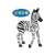 Papo Zebra Foal Figurine
