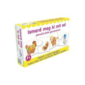 Ismerd meg ki mit ad párosító játék 56002897 - Babywalker, Lauflernhilfen und Entwicklungsspiele für Kleinkinder