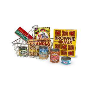 Bevásárlókosár játék élelmiszerekkel - Melissa & Doug 85011001 