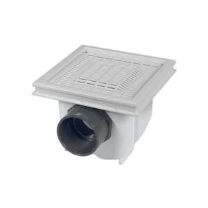 Aquamax betonos medence fenékürítő 315x315mm D110/125 csatlakozással - Beépítő elem