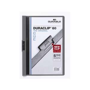 Durable Duraclip A4 Fekete Clip Mappa 60 Lapos - Durable