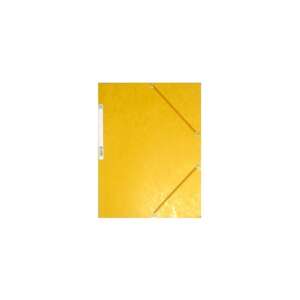 Exacompta A4 gelber expandierbarer Aktenordner mit Gummibändern - Exacompta