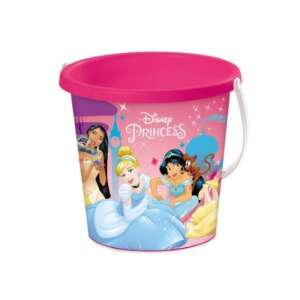 Disney Hercegnők rózsaszín műanyag vödör homokozáshoz, strandra vagy vízhez - Felfújható játék & Strandjáték