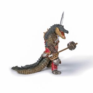 Papo Crocodile Warrior Figure - 15cm, detailed toy figurine - Papo Figure