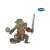 Papo Crocodile Warrior Figurine, a detailed and realistic toy figure of a crocodile warrior with a sword and hammer, perfect for imaginative play