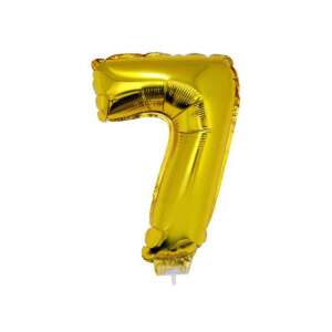 Gold number 7 balloon, 42 cm, for birthday parties and celebrations - Balloon