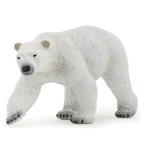 Papo Polar Bear Toy Figure - Realistic Animal Figurine - Papo Figure