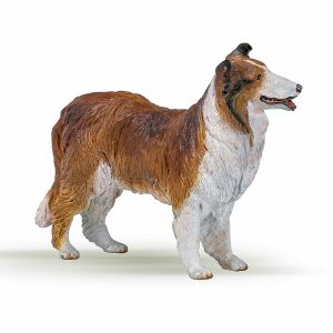 Figúrka psa Papo Rough Collie - Realistická hračka pre zvieratá - Papo