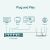 Diagram nastavenia TP-Link TL-SG105E Easy Smart Switch plug and play