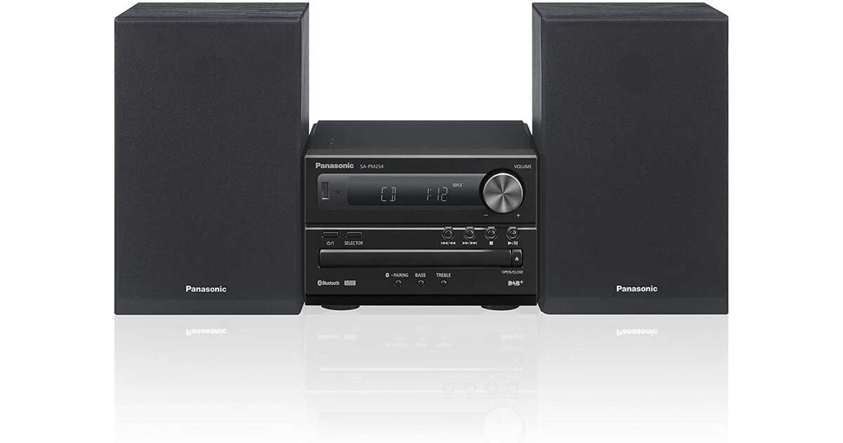 Panasonic SC-PM250EG-K black Miko Hifi | Pepita.com