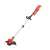 HECHT 1040 cordless grass trimmer, red, with telescopic handle and shoulder strap