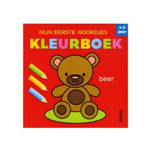 Első szavaim színezőkönyv, holland nyelvű, 16x16cm, Delta - Gyermek & Ifjúsági könyv