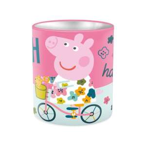 Peppa Pig Bleistifthalter aus Metall, rosa, 10x11cm - Peppa Pig